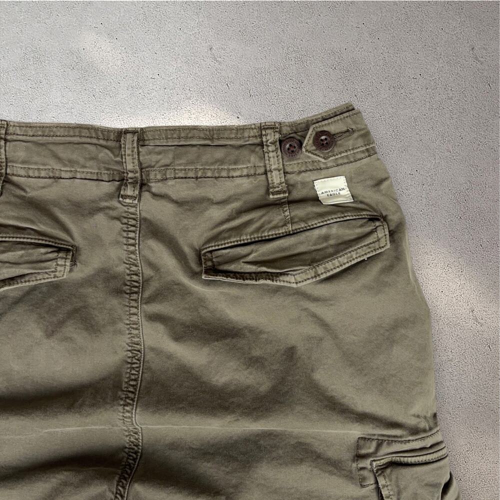 American Eagle Cargo Pants Men's 28x30 Green Utility Gorpcore Outdoor Streetwear - Picture 9 of 9